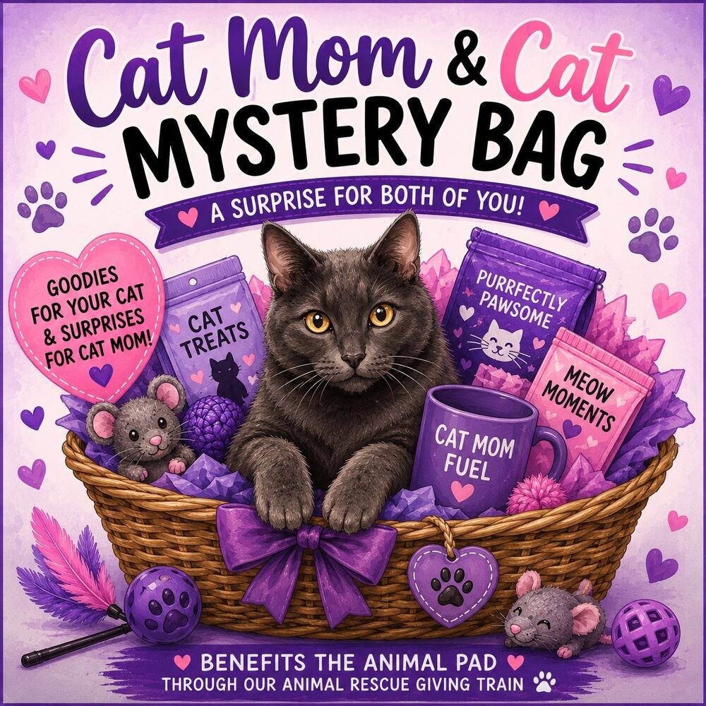 🐈‍⬛ Cat Mom & Cat Mystery Bag 🐈‍⬛ Benefits The Animal Pad 💜